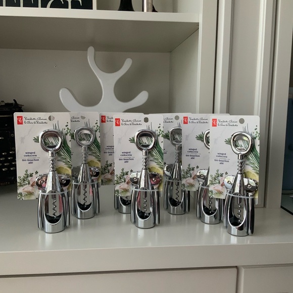 PRESIDENTS CHOICE Winged Corkscrew Bottle Wine Beer Opener BRAND NEW 7 TOTAL - Picture 5 of 6